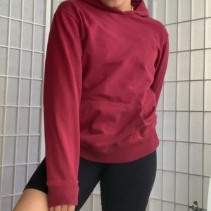 cotton on burgundy red pullover sweatshirt